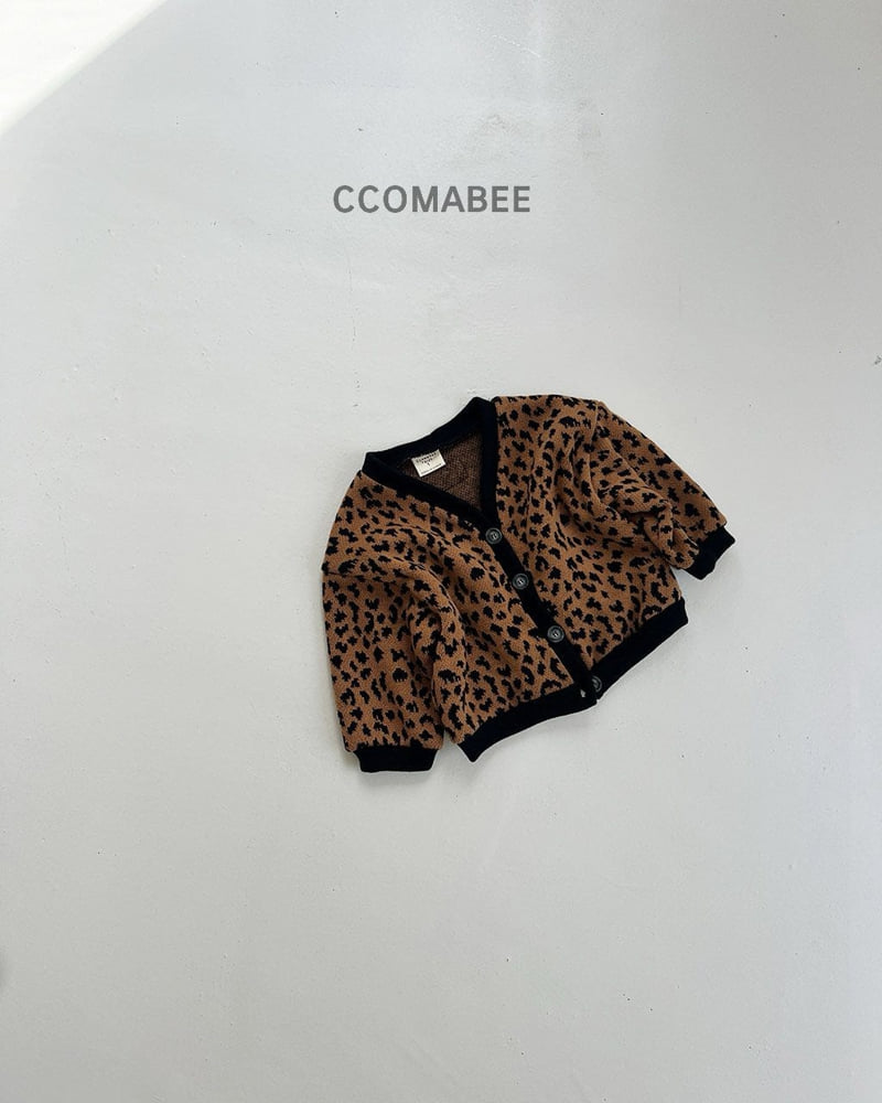 Ccomabee - Korean Children Fashion - #todddlerfashion - Leopard Cardigan - 3