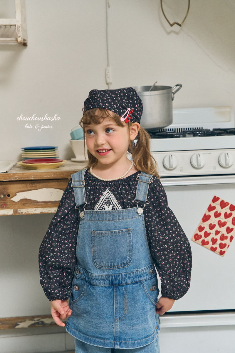 Chouchou Shasha - Korean Children Fashion - #Kfashion4kids - Bonnet Blouse