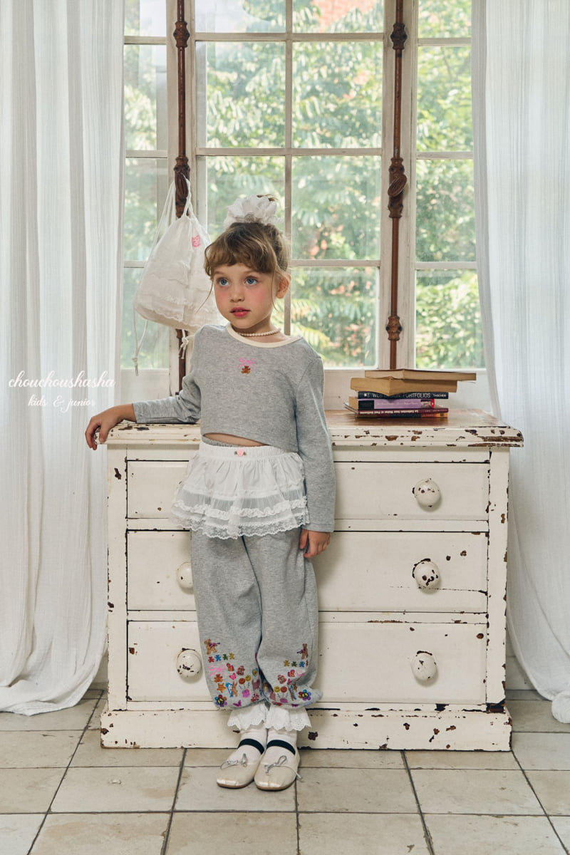 Chouchou Shasha - Korean Children Fashion - #Kfashion4kids - Kitsch Sticker Pants - 11