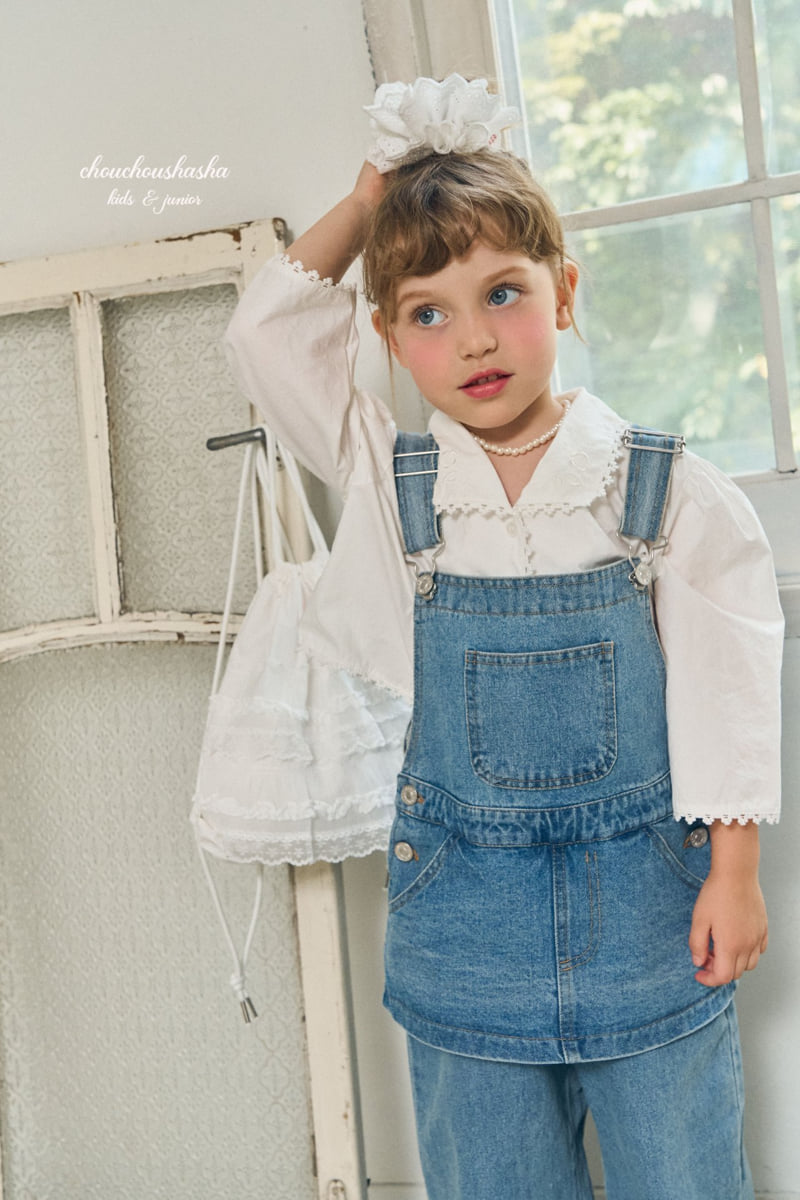 Chouchou Shasha - Korean Children Fashion - #Kfashion4kids - Overall Layered Skirt Pants - 10