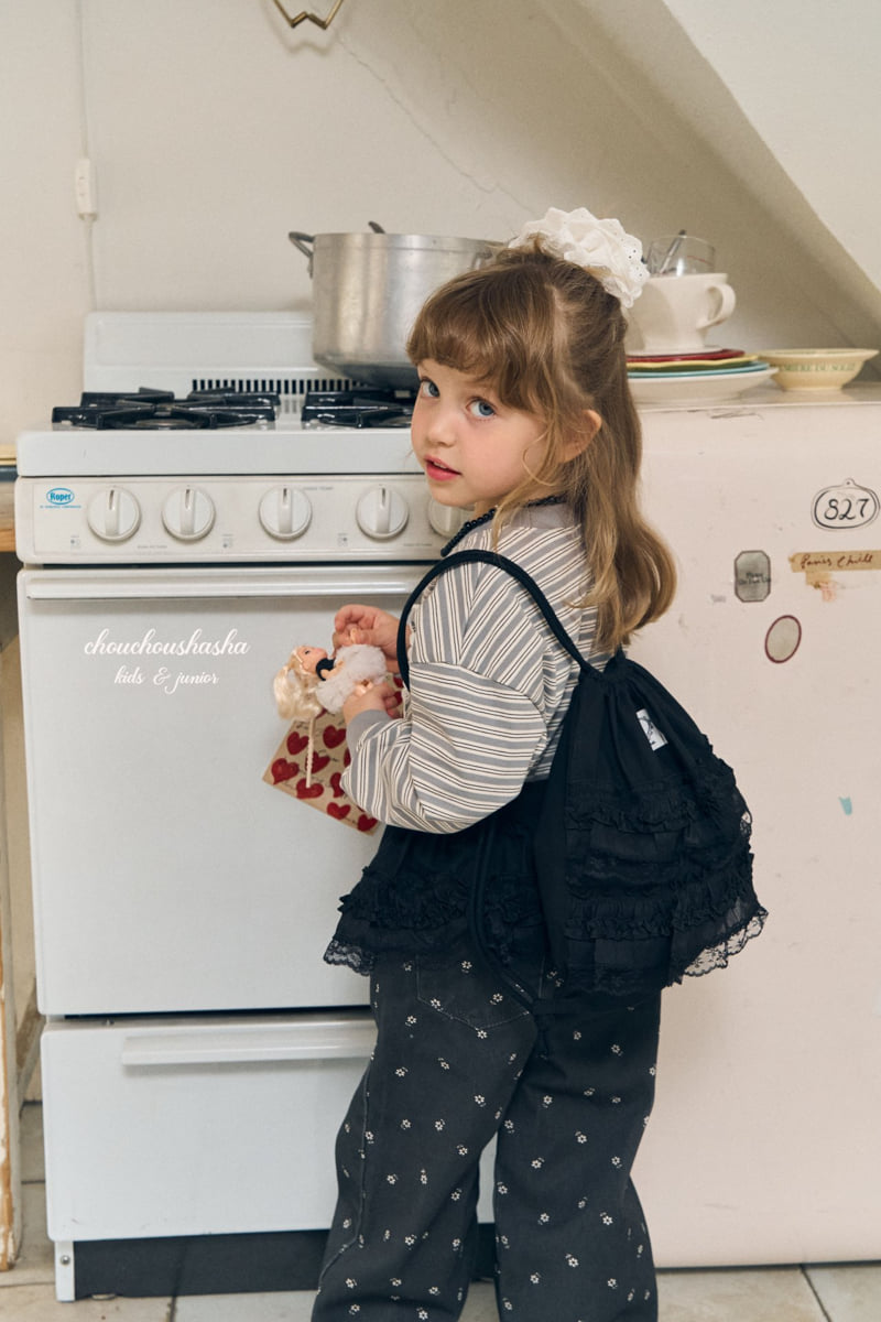 Chouchou Shasha - Korean Children Fashion - #Kfashion4kids - Roy Flower Pants - 7