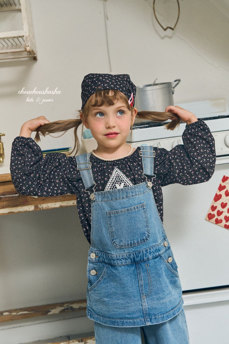 Chouchou Shasha - Korean Children Fashion - #childofig - Bonnet Blouse - 6