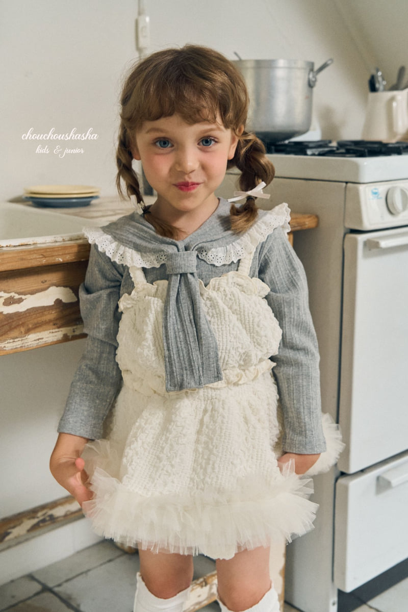 Chouchou Shasha - Korean Children Fashion - #childofig - Stella Bustier - 11