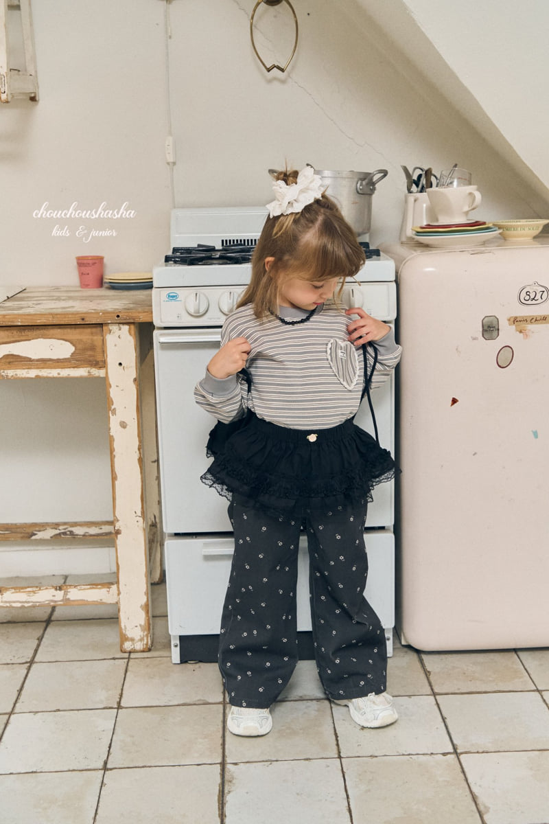 Chouchou Shasha - Korean Children Fashion - #childofig - Roy Flower Pants - 12
