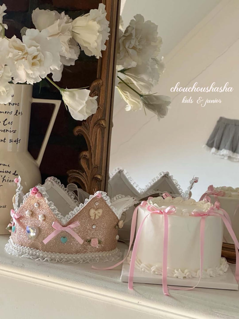 Chouchou Shasha - Korean Children Fashion - #childrensboutique - Bling Crown