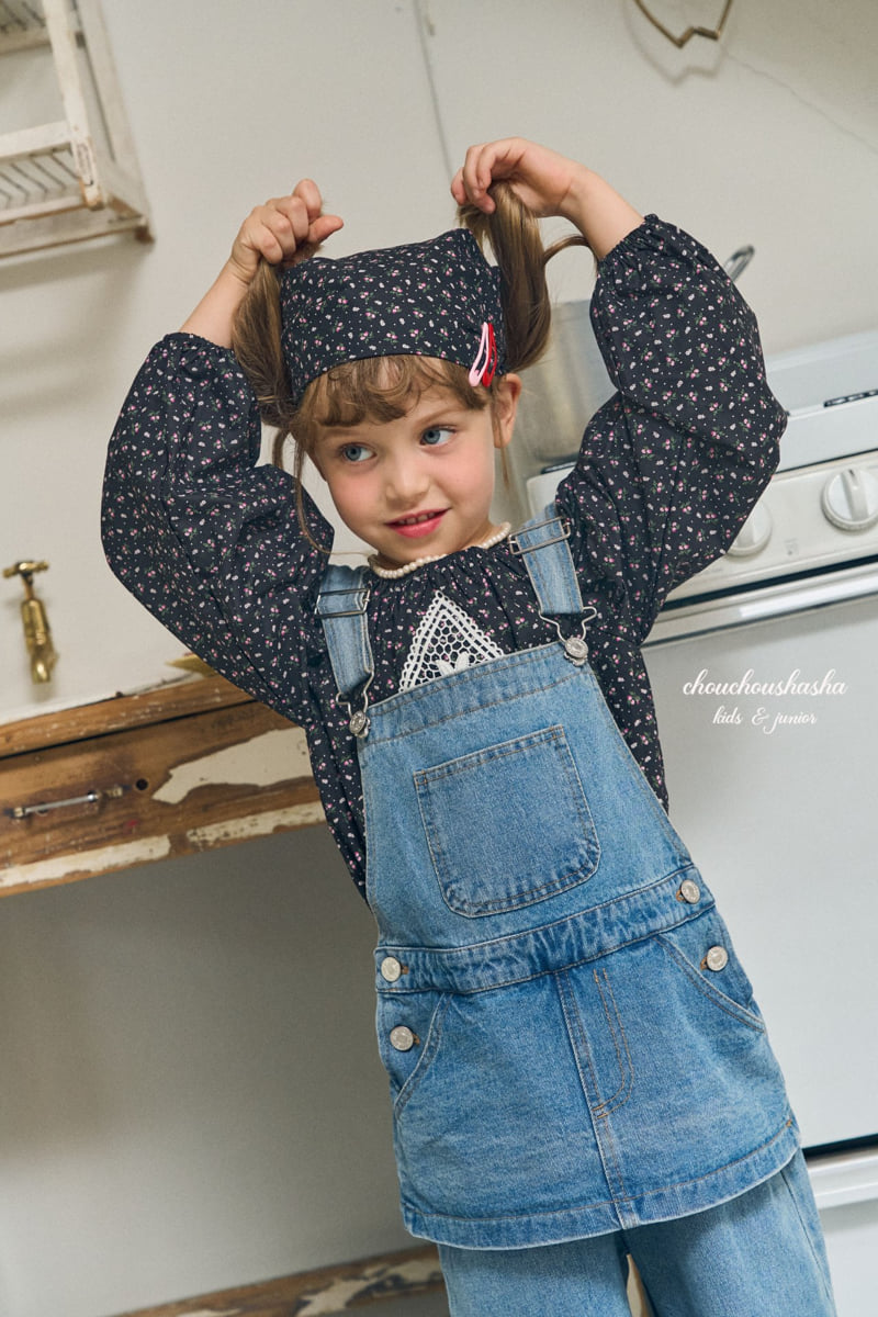 Chouchou Shasha - Korean Children Fashion - #childrensboutique - Bonnet Blouse - 8