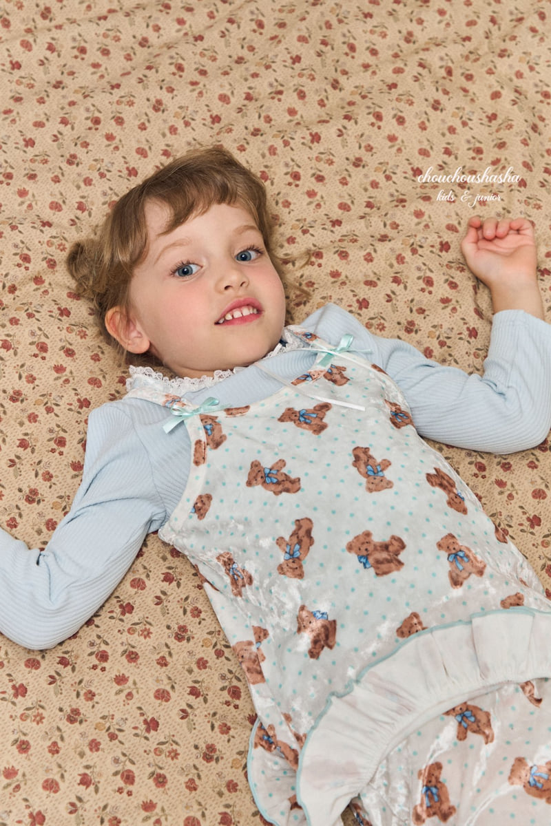 Chouchou Shasha - Korean Children Fashion - #childrensboutique - Sugar Ribbed Tee - 11