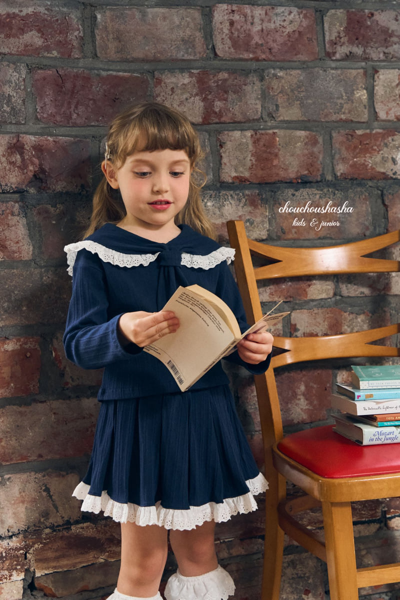 Chouchou Shasha - Korean Children Fashion - #childrensboutique - Rona Tie Blouse - 9