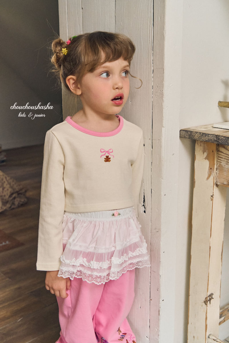 Chouchou Shasha - Korean Children Fashion - #childrensboutique - Romantic Layered Skirt - 5