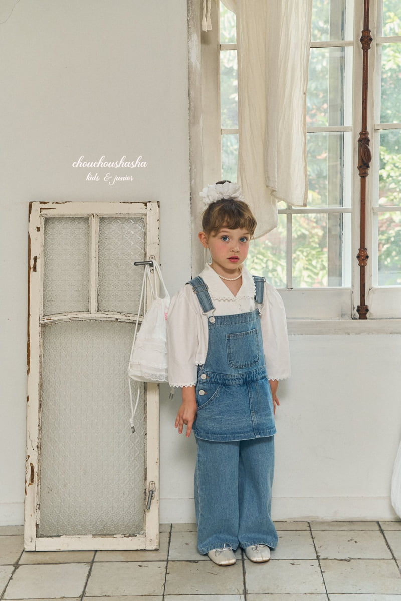 Chouchou Shasha - Korean Children Fashion - #childrensboutique - Overall Layered Skirt Pants - 3