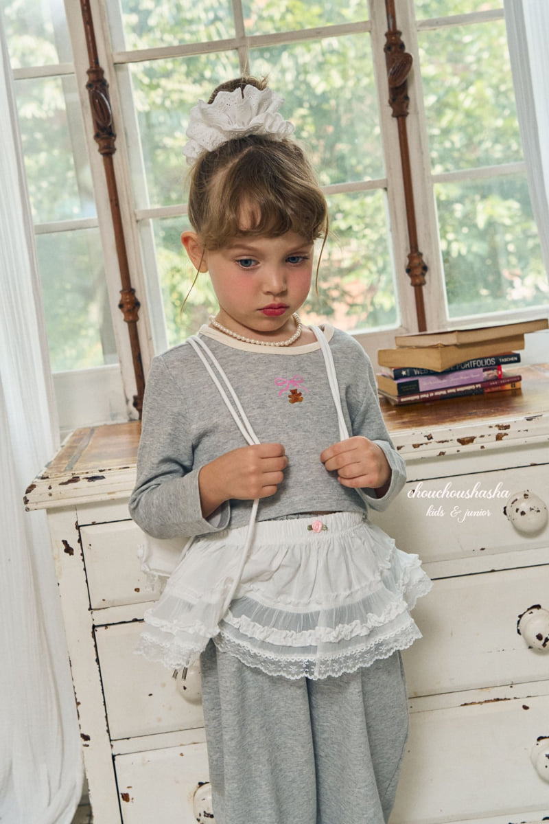 Chouchou Shasha - Korean Children Fashion - #discoveringself - Romantic Layered Skirt - 7