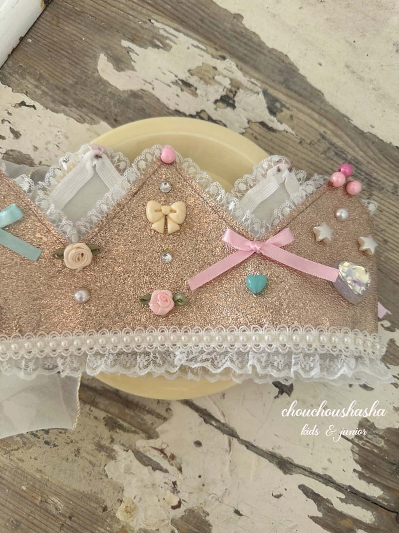Chouchou Shasha - Korean Children Fashion - #discoveringself - Bling Crown - 4