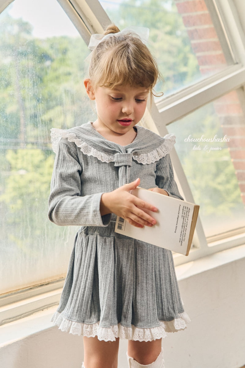 Chouchou Shasha - Korean Children Fashion - #fashionkids - Rona Tie Blouse - 12