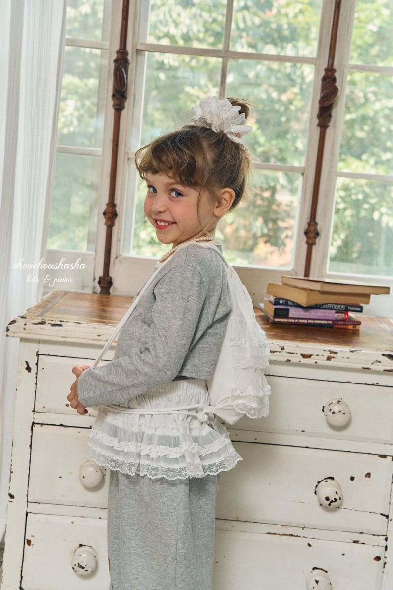 Chouchou Shasha - Korean Children Fashion - #fashionkids - Romantic Layered Skirt - 8