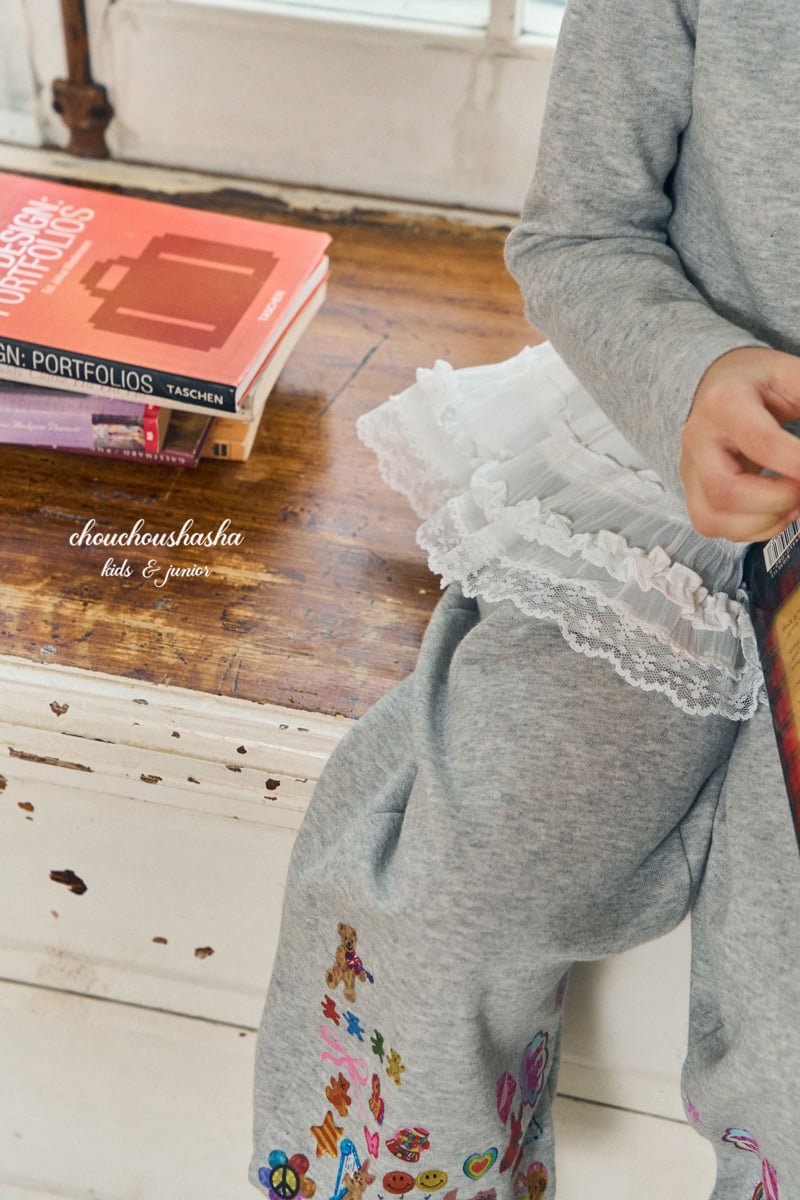 Chouchou Shasha - Korean Children Fashion - #kidsshorts - Romantic Layered Skirt - 9