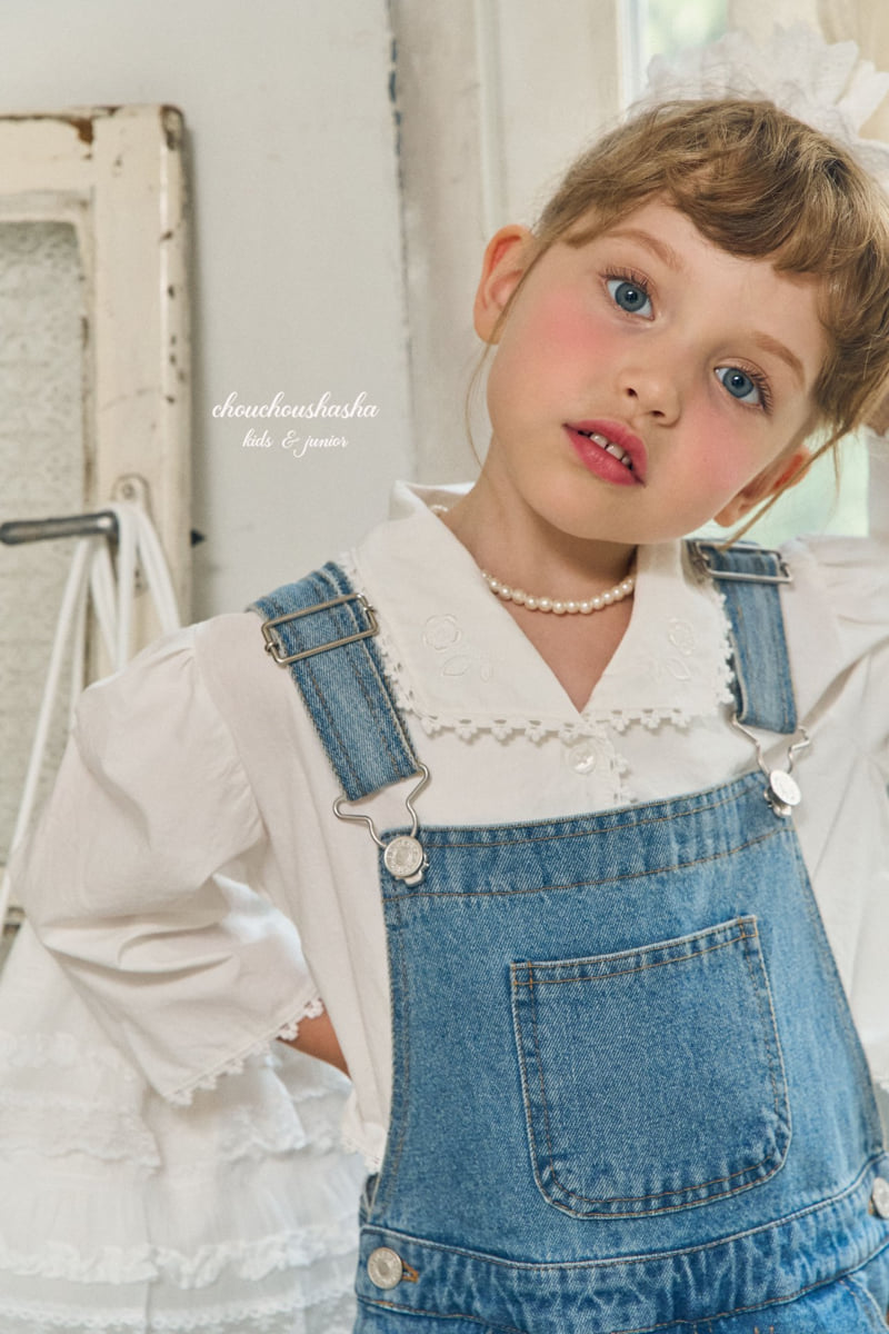Chouchou Shasha - Korean Children Fashion - #kidsshorts - Overall Layered Skirt Pants - 7