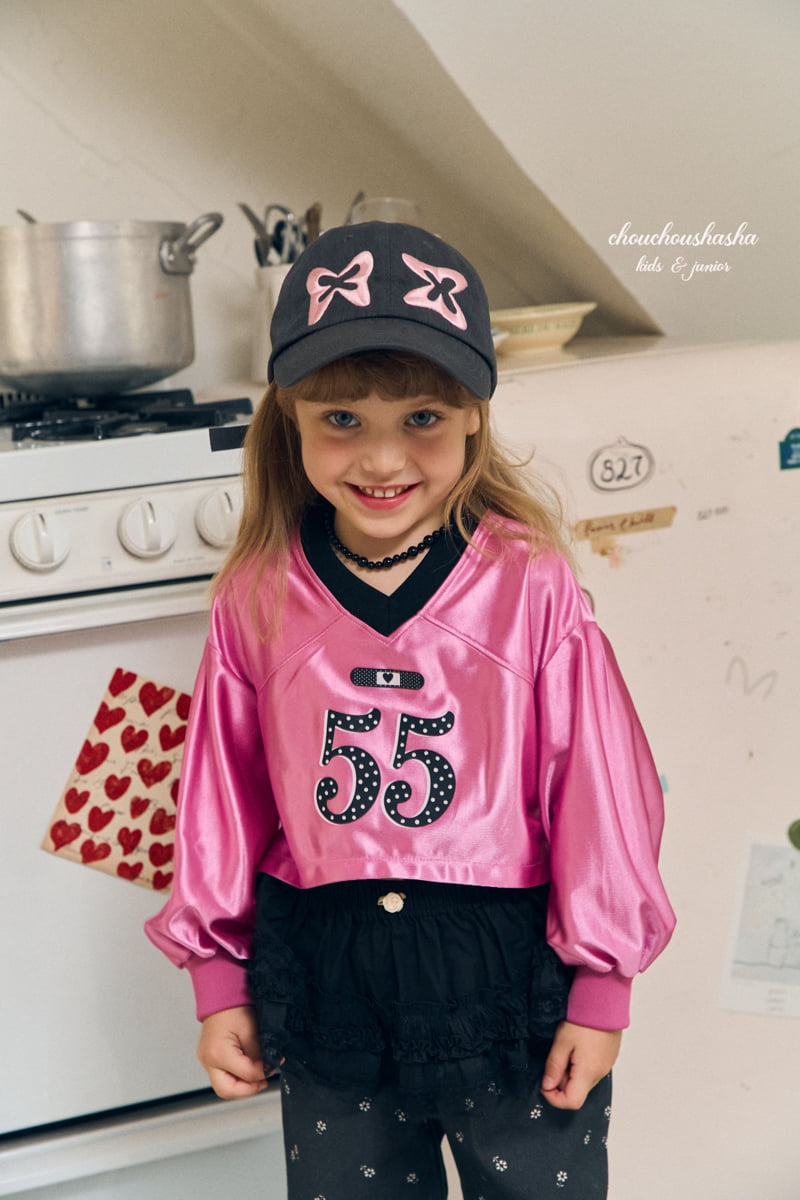 Chouchou Shasha - Korean Children Fashion - #kidsstore - Music V-Neck Tee - 3