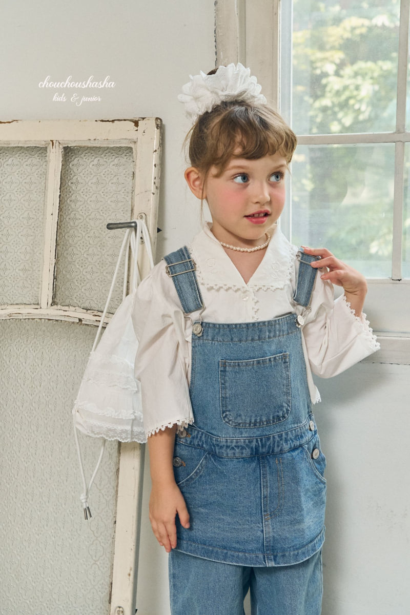 Chouchou Shasha - Korean Children Fashion - #littlefashionista - Overall Layered Skirt Pants - 11