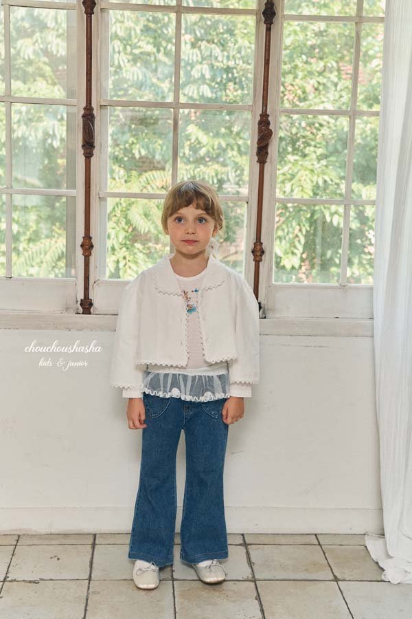 Chouchou Shasha - Korean Children Fashion - #littlefashionista - CL Embroidered Jacket - 9