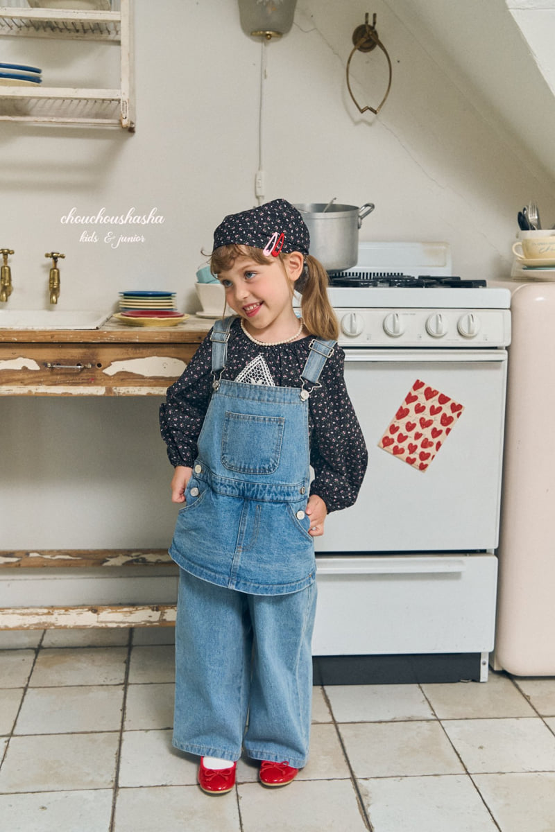 Chouchou Shasha - Korean Children Fashion - #magicofchildhood - Bonnet Blouse - 3