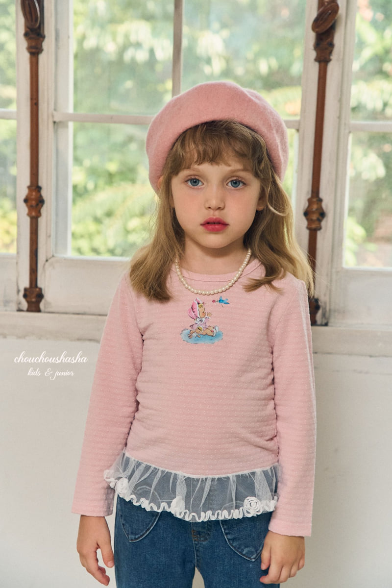 Chouchou Shasha - Korean Children Fashion - #magicofchildhood - Angel Lace Tee - 7