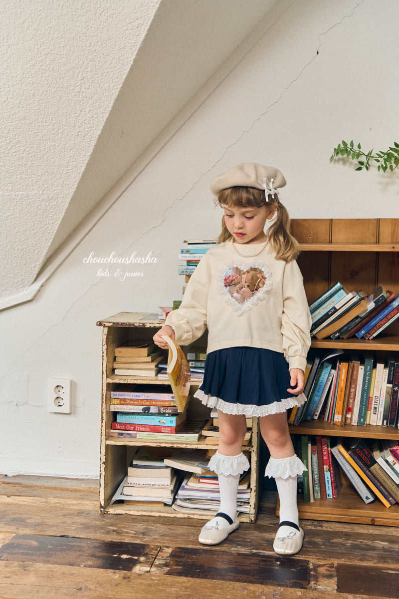 Chouchou Shasha - Korean Children Fashion - #magicofchildhood - Peach Sweatshirt - 6