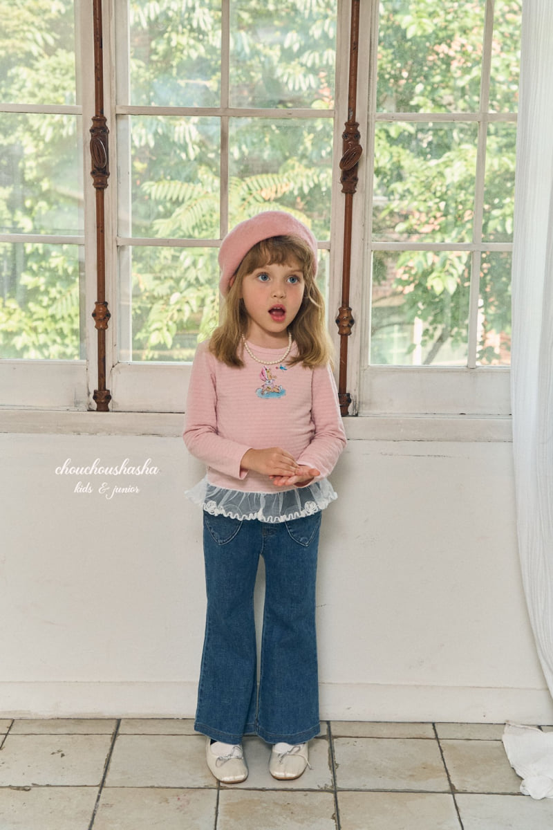Chouchou Shasha - Korean Children Fashion - #minifashionista - Angel Lace Tee - 8