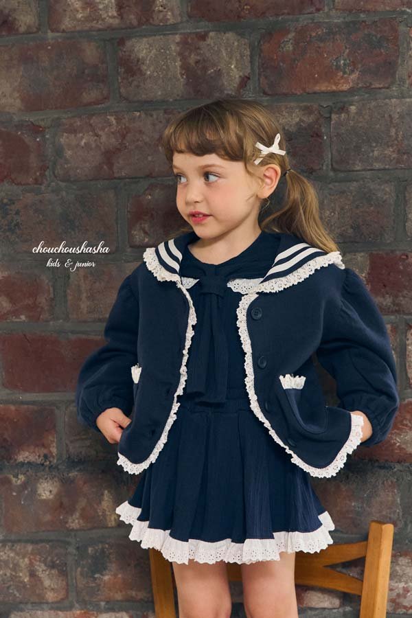 Chouchou Shasha - Korean Children Fashion - #minifashionista - Urban Lace Jacket