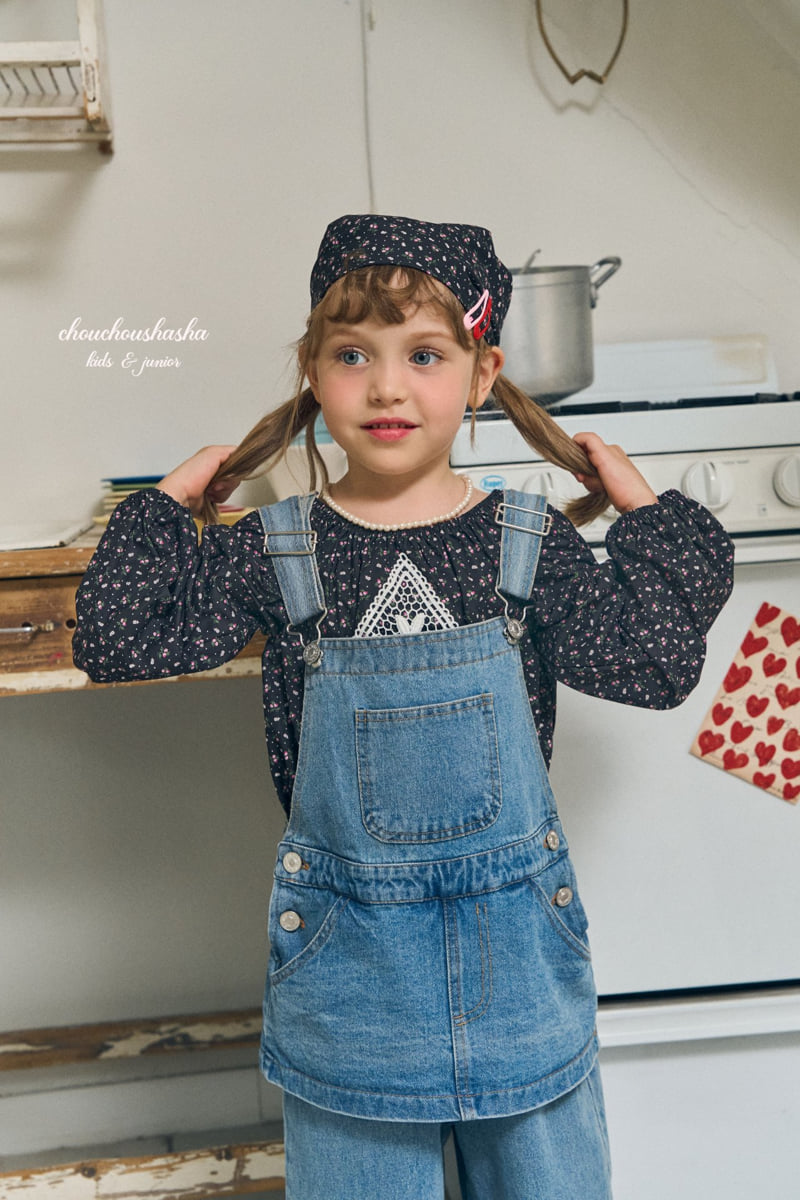 Chouchou Shasha - Korean Children Fashion - #prettylittlegirls - Bonnet Blouse - 5