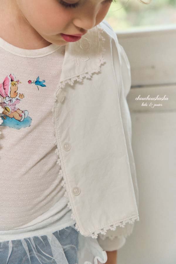 Chouchou Shasha - Korean Children Fashion - #prettylittlegirls - CL Embroidered Jacket - 12