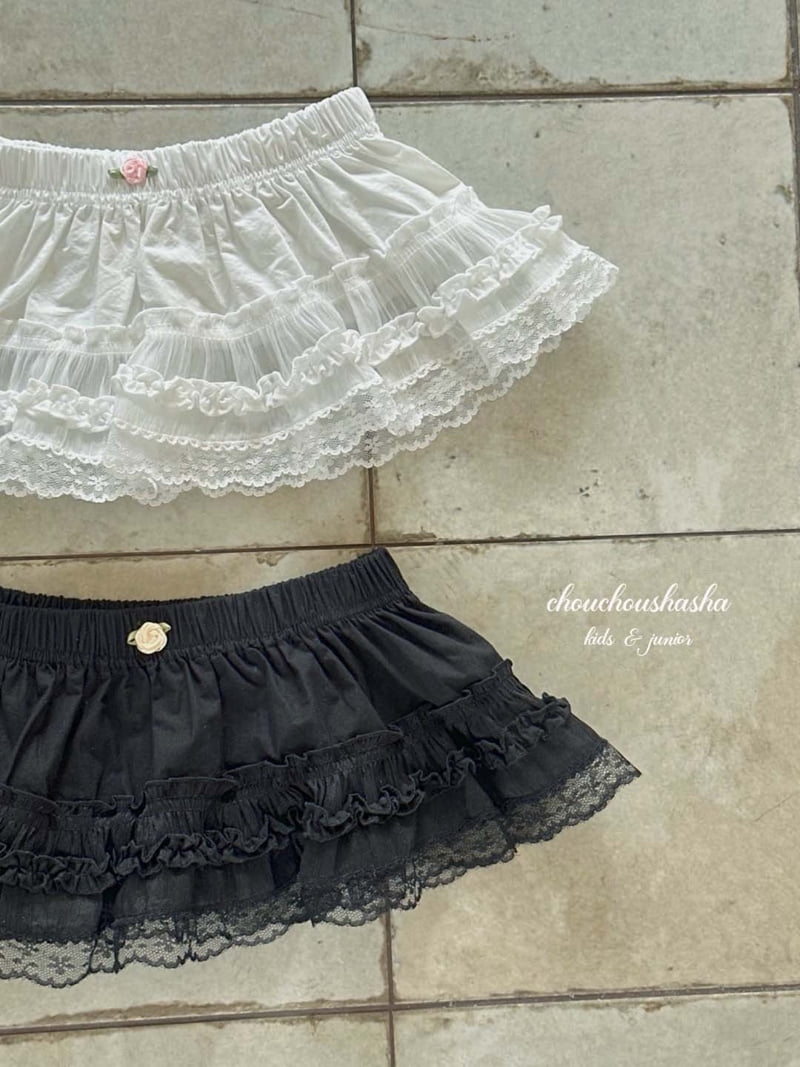 Chouchou Shasha - Korean Children Fashion - #stylishchildhood - Romantic Layered Skirt - 3
