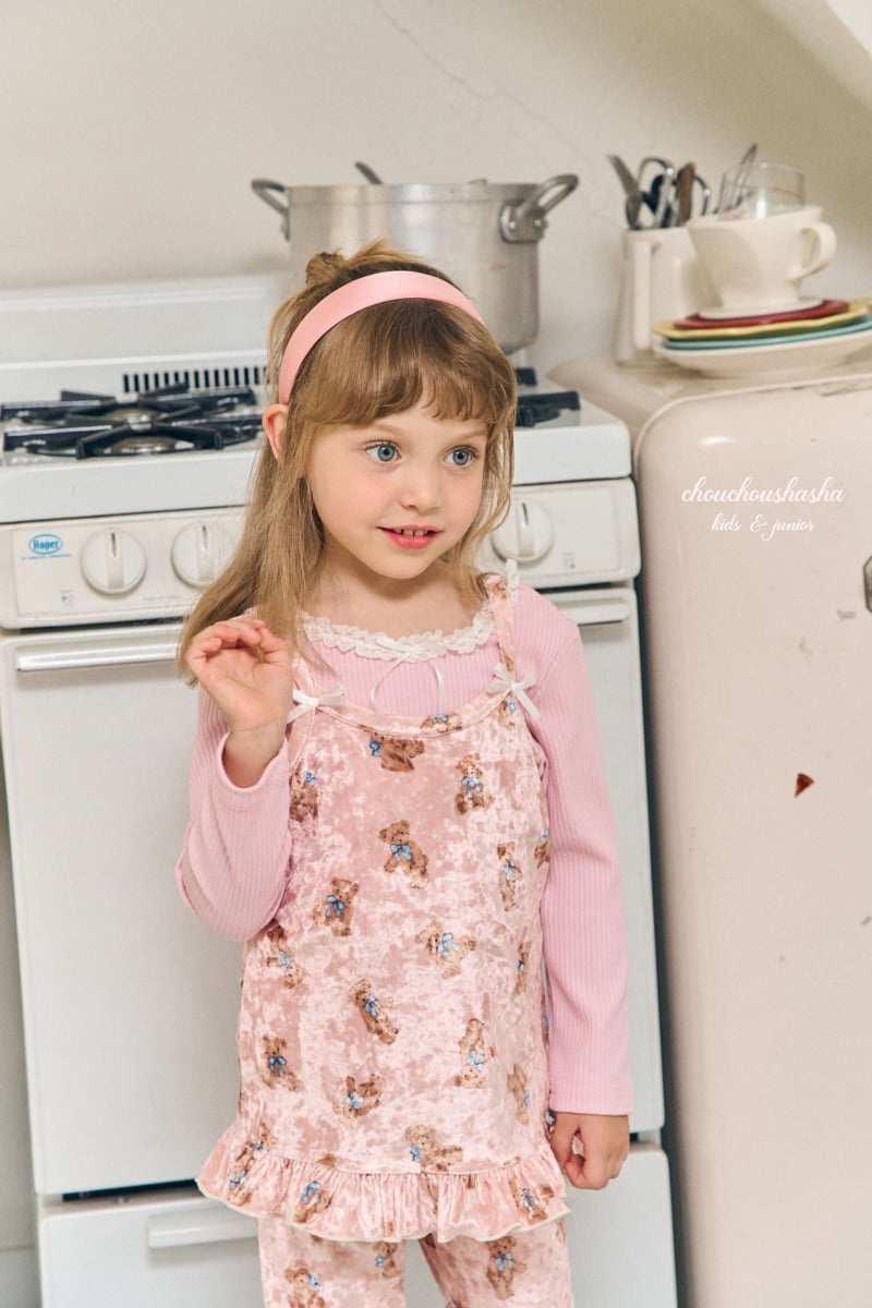 Chouchou Shasha - Korean Children Fashion - #todddlerfashion - Sugar Ribbed Tee - 7