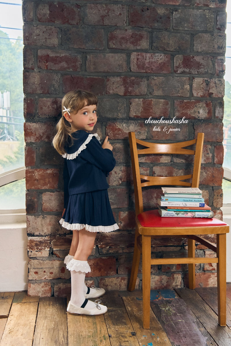 Chouchou Shasha - Korean Children Fashion - #todddlerfashion - Rona Tie Blouse - 5