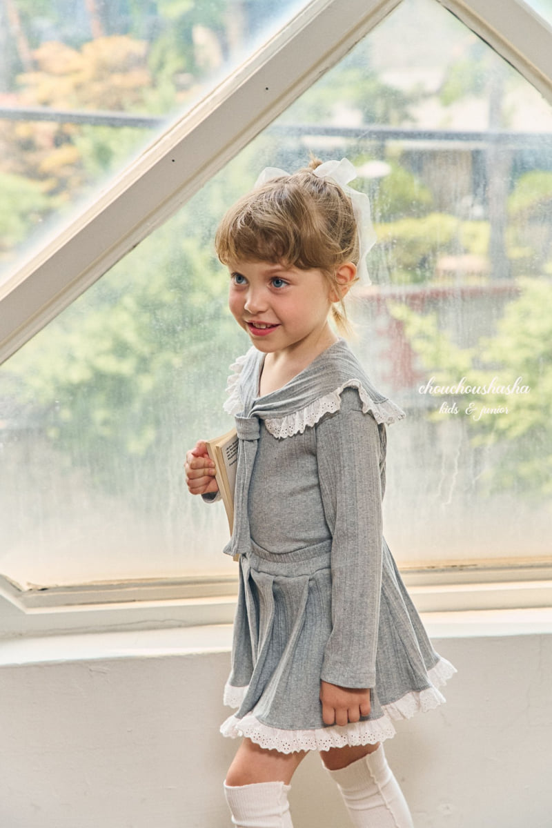 Chouchou Shasha - Korean Children Fashion - #toddlerclothing - Rona Pleated Skirt - 12