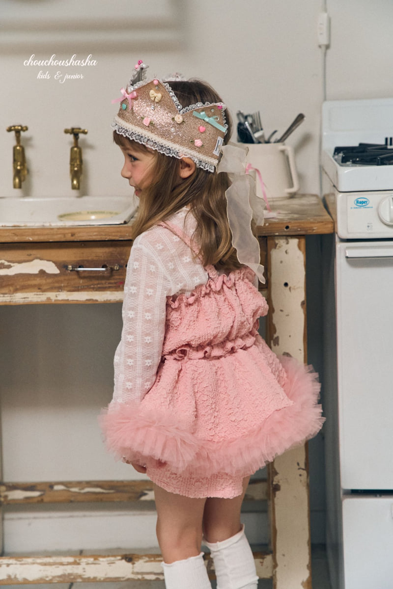Chouchou Shasha - Korean Children Fashion - #toddlerclothing - Stella Bustier - 9