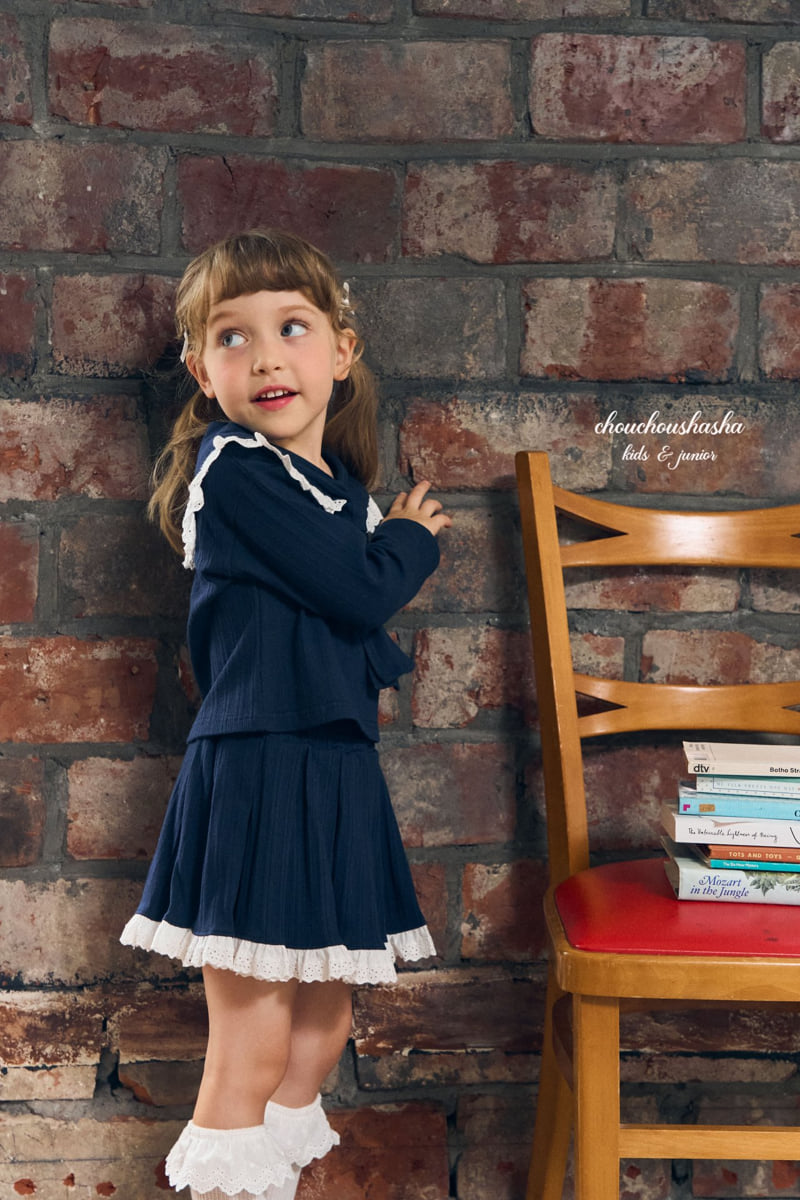 Chouchou Shasha - Korean Children Fashion - #toddlerclothing - Rona Tie Blouse - 6