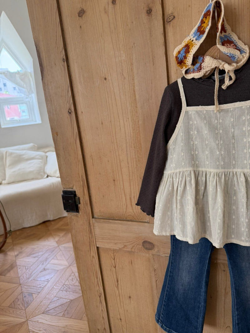 Chouette - Korean Children Fashion - #Kfashion4kids - Ribbon Bustier - 5