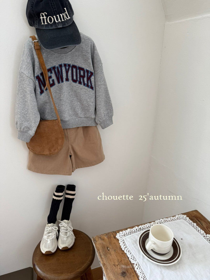 Chouette - Korean Children Fashion - #childofig - New York Embroidery Sweatshirt - 2