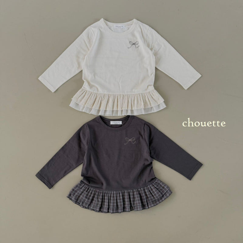 Chouette - Korean Children Fashion - #childofig - Kang Kang Frill Tee