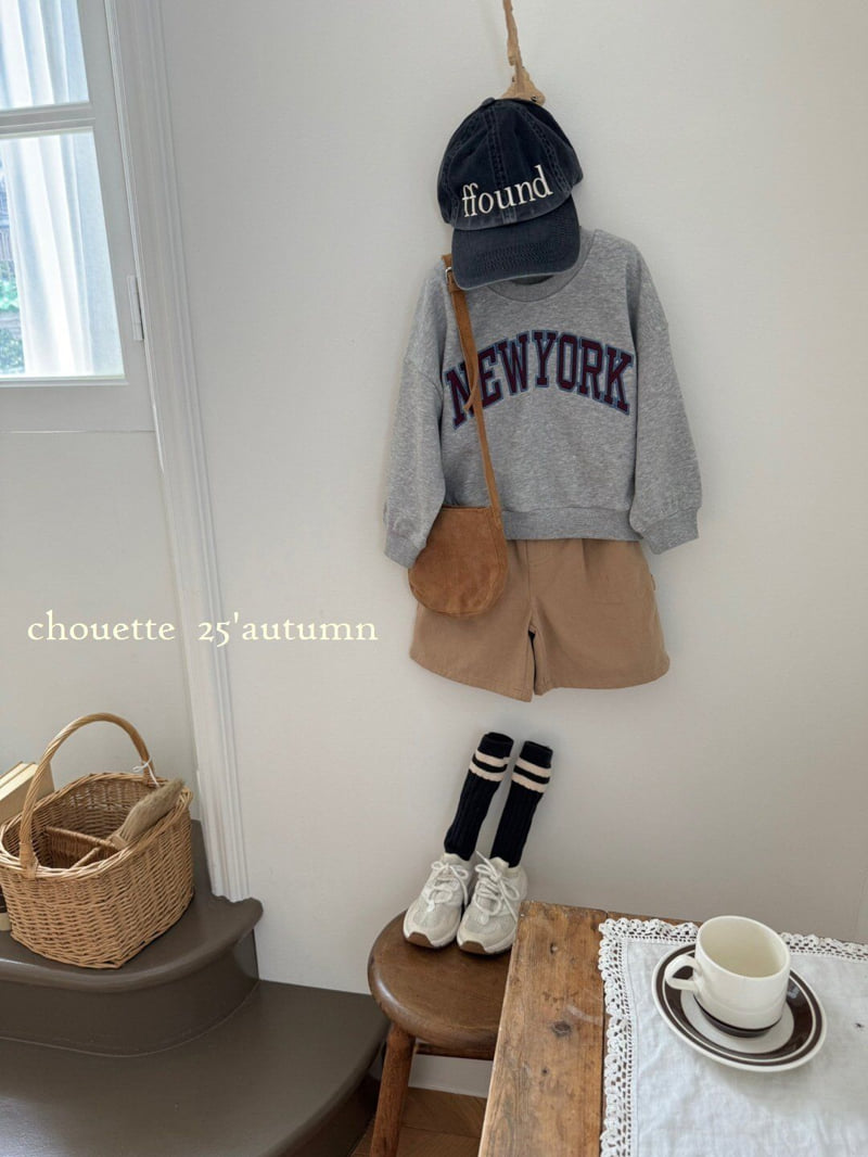 Chouette - Korean Children Fashion - #childrensboutique - New York Embroidery Sweatshirt - 3