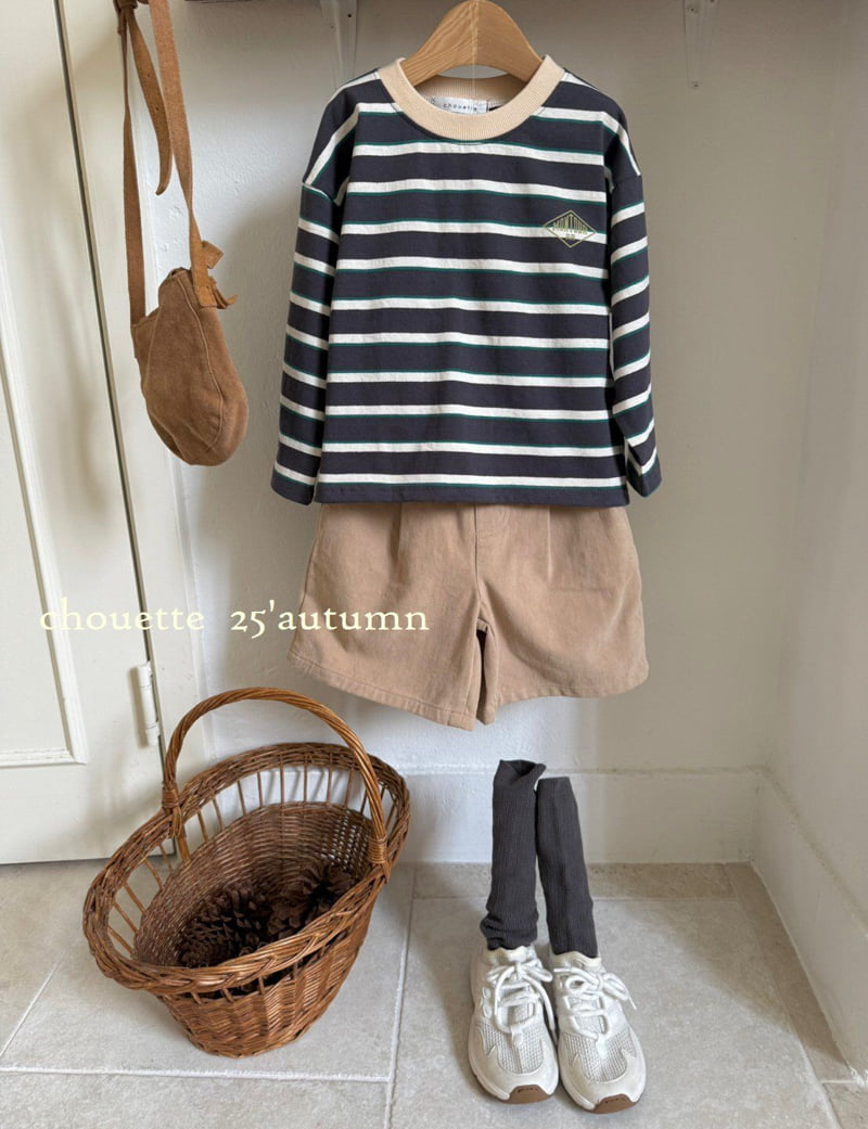 Chouette - Korean Children Fashion - #designkidswear - Montour Stripe Tee - 7