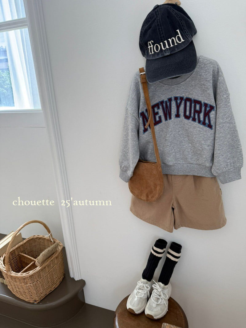 Chouette - Korean Children Fashion - #childrensboutique - New York Embroidery Sweatshirt - 4