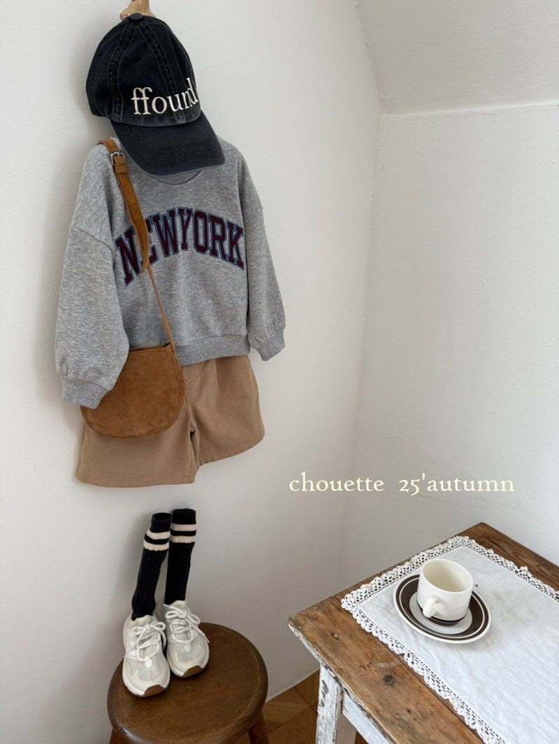 Chouette - Korean Children Fashion - #discoveringself - New York Embroidery Sweatshirt - 5