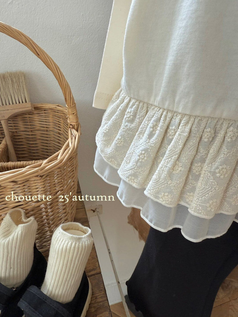Chouette - Korean Children Fashion - #fashionkids - Kang Kang Frill Tee - 5