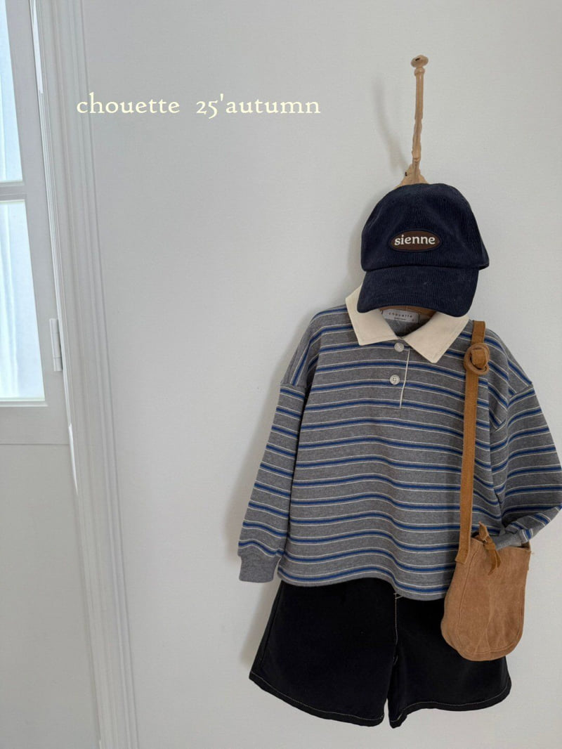 Chouette - Korean Children Fashion - #discoveringself - Multi Rugby Collar Tee - 4
