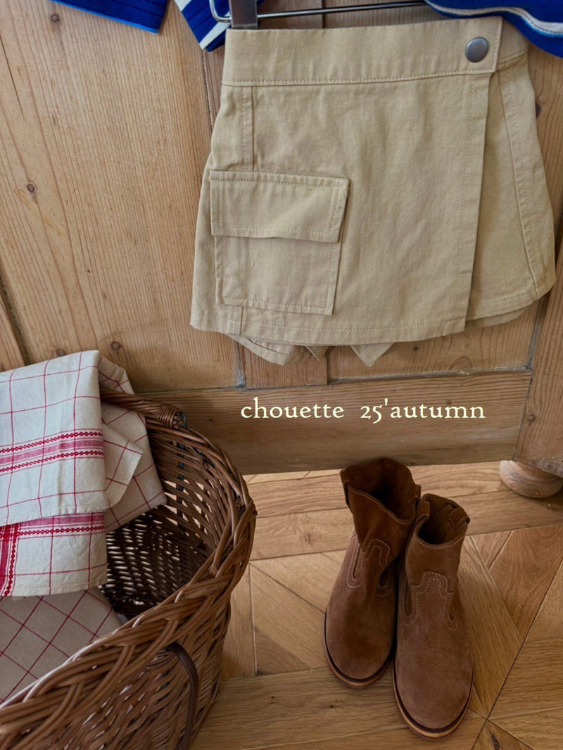 Chouette - Korean Children Fashion - #fashionkids - Cargo Out Culottes - 4