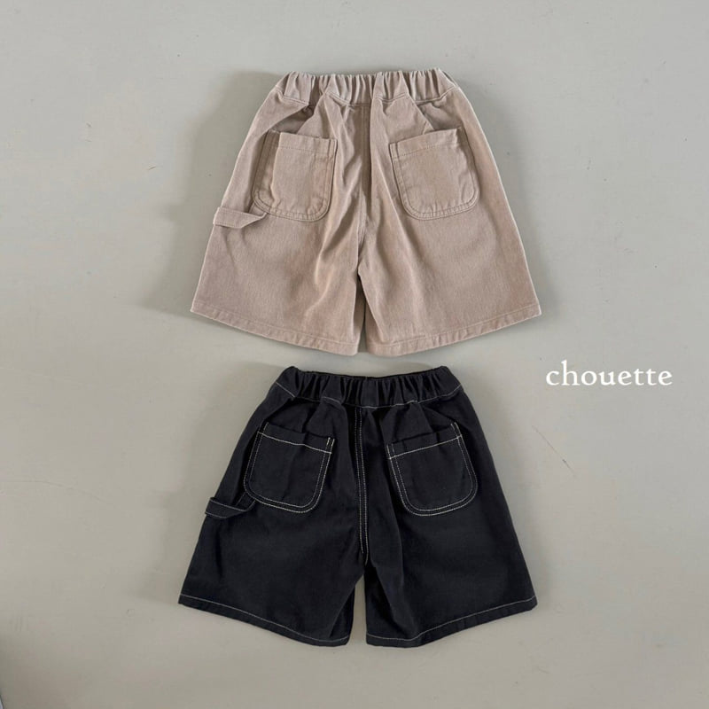 Chouette - Korean Children Fashion - #kidsstore - Carpenter Bermuda Pants - 2