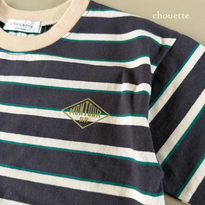 Chouette - Korean Children Fashion - #minifashionista - Montour Stripe Tee - 2