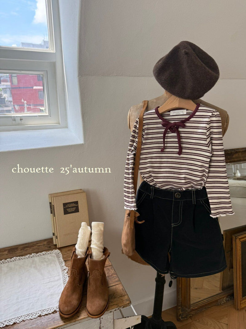 Chouette - Korean Children Fashion - #minifashionista - Fall In Ribbon Puff Tee - 5