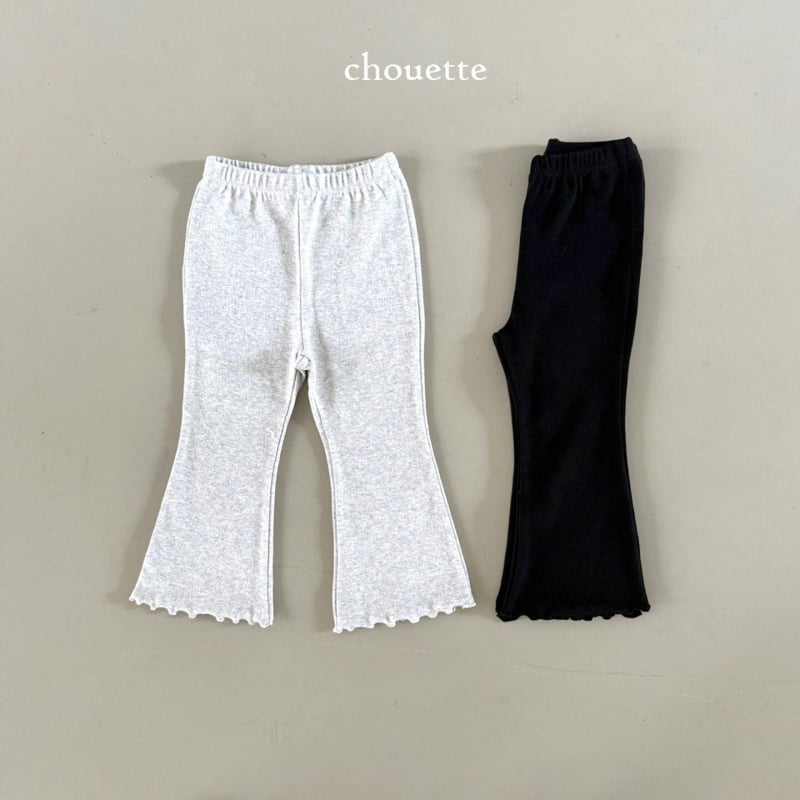 Chouette - Korean Children Fashion - #prettylittlegirls - Cream Bootcut Leggings